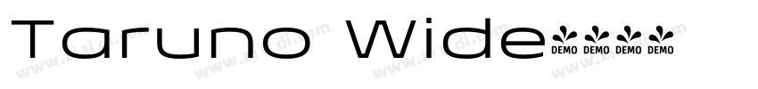 Taruno Wide字体转换
